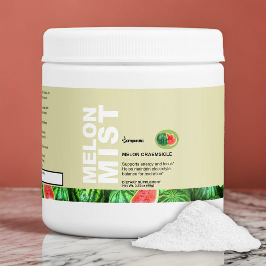 Melon Creamsicle Energy Powder - A Sugar-Free Path to Balanced Energy, Focus & Wellness 