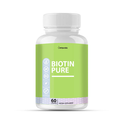 Biotin Pure Supplement - Boost Your Vitamin B Levels - sampuraka