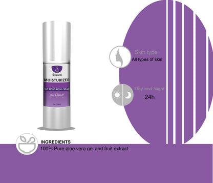 Moisturizing Cream With Sunscreen - sampuraka